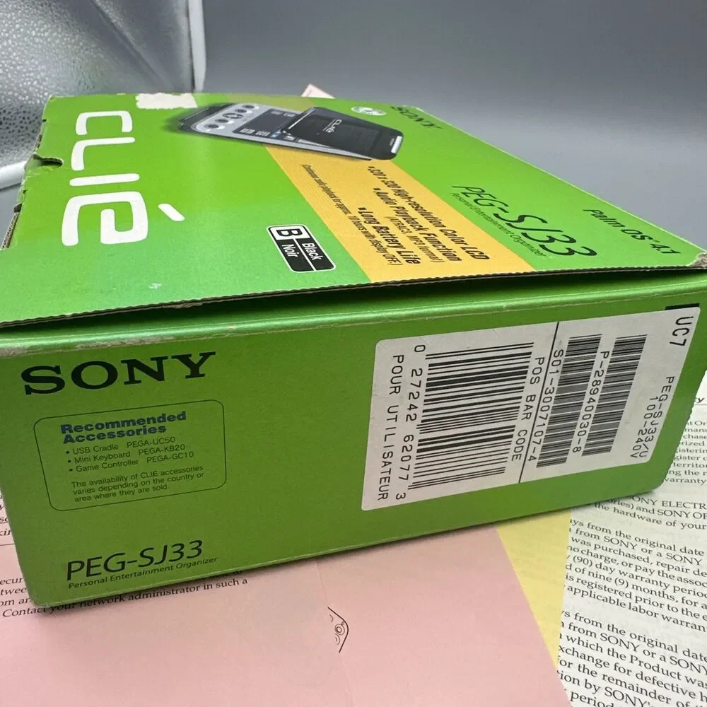 *READ* Sony Clie PEG-SJ33 Handheld PDA Personal Entertainment Organiser. In VGC